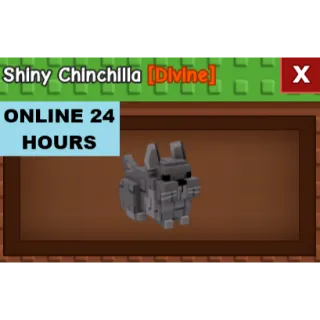 GROW A GARDEN SHINY CHINCHILLA