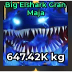 BIG ELSHARK GRAN MAJA - FISH IT