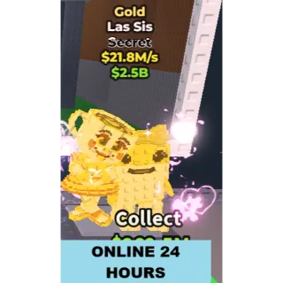 GOLD LAS SIS 21.8M/S