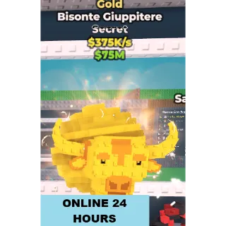 GOLD BISONTE GIUPPITERE 375K/S