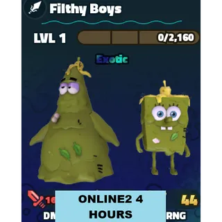 FILTHY BOYS - SPONGEBOB TOWER DEFENSE