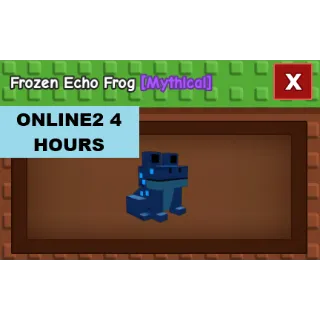 GROW A GARDEN FROZEN ECHO FROG