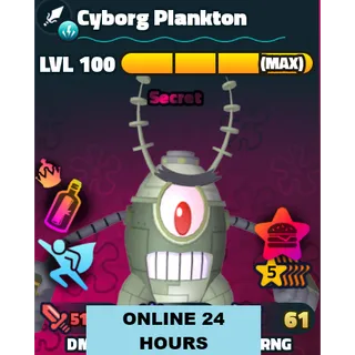 CYBORG PLANKTON - SPONGEBOB TOWER DEFENSE