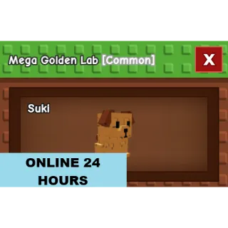 GROW A GARDEN MEGA GOLDEN LAB