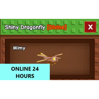 GROW A GARDEN SHINY DRAGONFLY