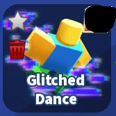 GLITCHED DANCE EMOTE - BLADE BALL