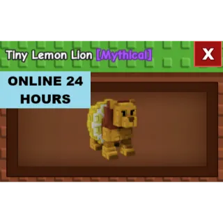 GROW A GARDEN TINY LEMON LION