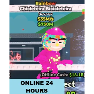 RAINBOW CHICLETEIRA BICICLETEIRA