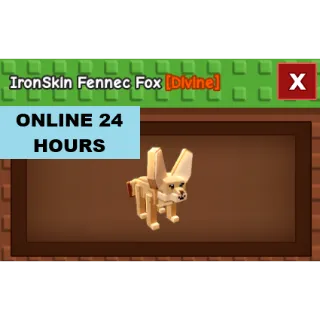 GROW A GARDEN IRONSKIN FENNEC FOX