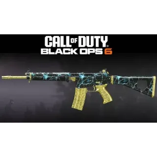 Call of Duty Black Ops 6 Gold Lightning Camo