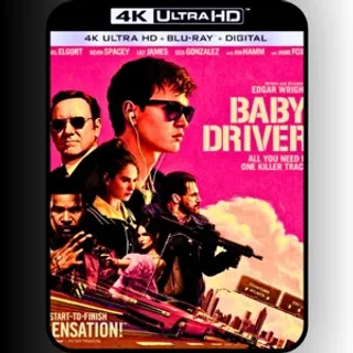 Baby Driver (2017) 4K (Movies Anywhere)