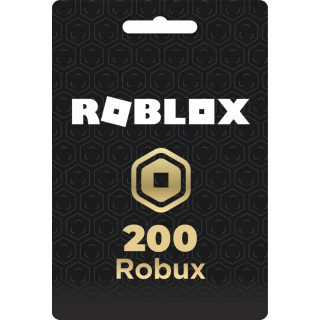 Buy cheap Roblox Gift Card - 200 Robux - lowest price