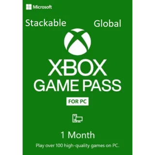 Game Pass PC - 1 Month, Global, Auto Delivery