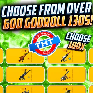 Choose 100x Godroll 130's - 144's