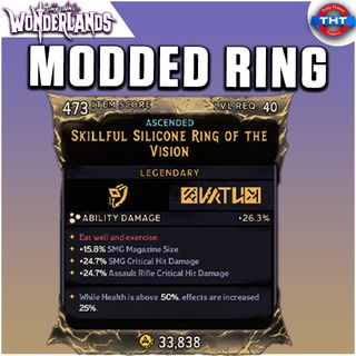 Modded Skillfull Silicon Ring of the Vision Tiny Tina's