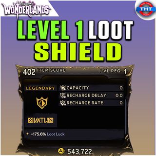Level 1 Loot Mod Shield Tiny Tina's