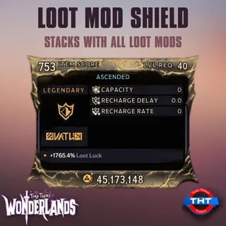 Loot Mod Shield Tiny Tina's