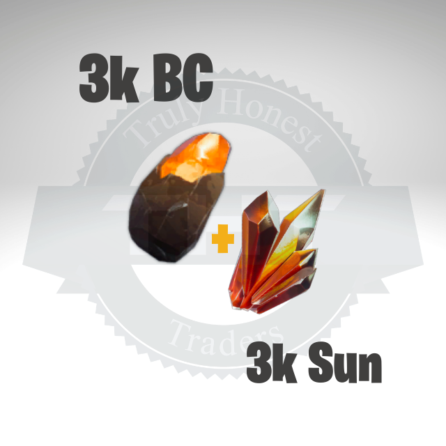 3k Brightcore + 3k Sunbeam Game Items Gameflip