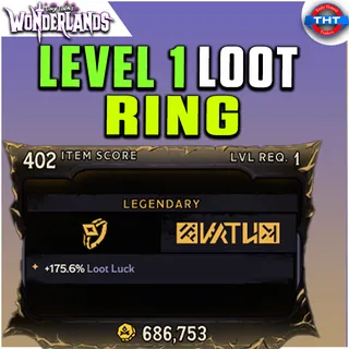 Level 1 Loot Mod Ring Tiny Tina's