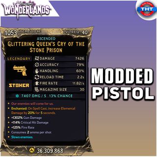 Modded Glittering Queen's Cry of the Stone Prison Frost