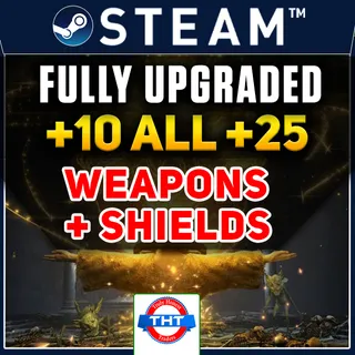Weapons + Shields Fully Upgraded Max Level