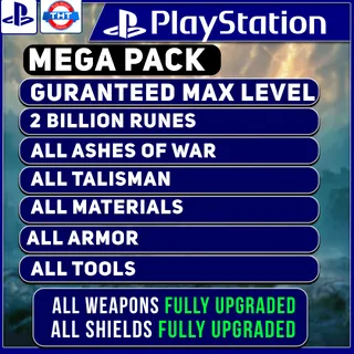 Mega Pack w/ Max Level Weapons