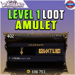 Level 1 Loot Mod Amulet Tiny Tina's