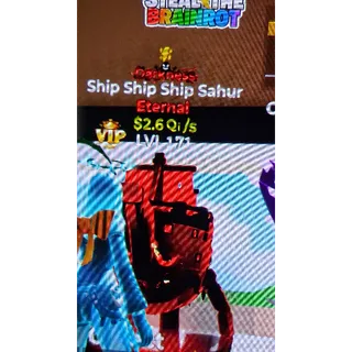 Ship ship ship Sahur