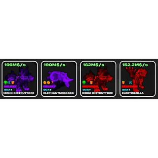 Fruits Vs Brainrot GOAT ROT Package!