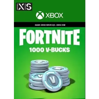 Fortnite 1000 V-Bucks Global XBOX LIVE Key - INSTANT