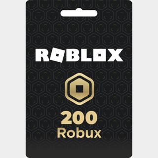 $3 Roblox [200 Robux] - Instant Delivery - Roblox Gift Cards