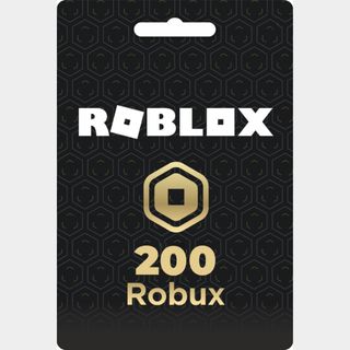 Roblox | 200 Robux Código (Envio imediato!)