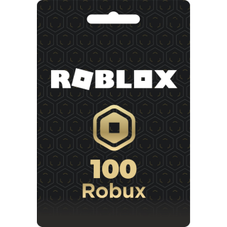 $1.5 Roblox [100 Robux] - Instant Delivery - Roblox Gift Cards