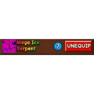 Mega Rainbow Ice Serpent - 214$