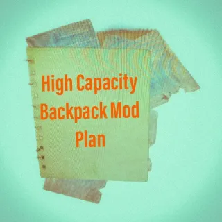 5× High Capacity Backpack Plan