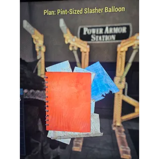 Pint Sized Slasher Balloon Plan