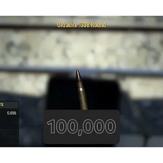 100k Ultracite 308 rounds ammo