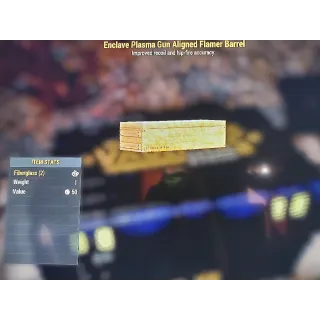 Enclave Aligned Flamer Barrel Mod