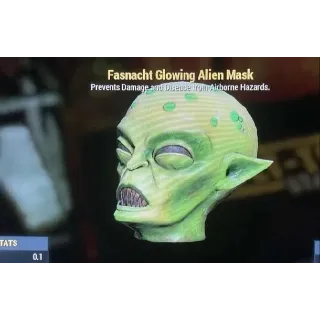Fasnacht Glowing Alien Mask