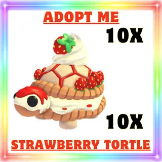 10x Strawberry Tortle