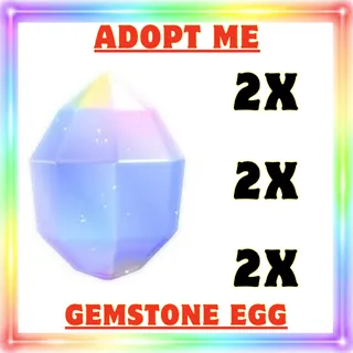 2x Gemstone Egg
