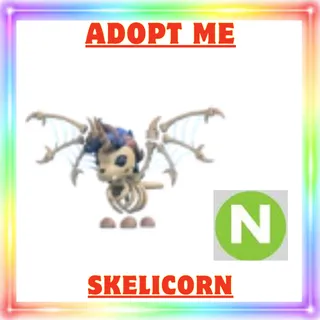 Neon Skelicorn