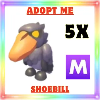 5x Mega Shoebill
