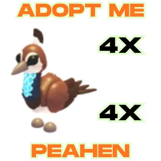4x Peahen
