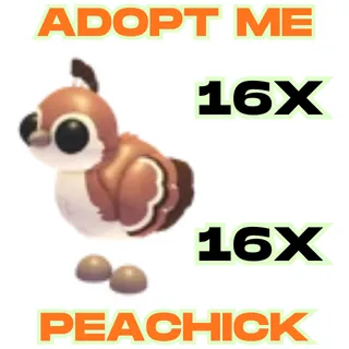 16x Peachick
