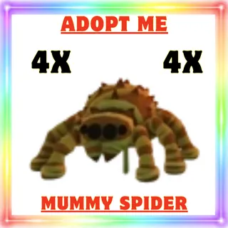 4x Mummy Spider