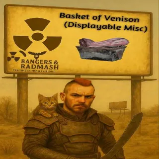 Basket Of Venison (Disp)