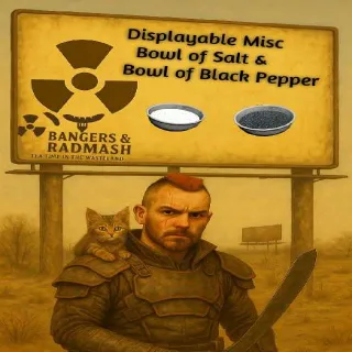 Bowl Salt & Black Pepper