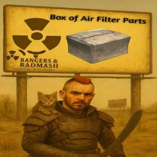 Box of Air Filter Parts