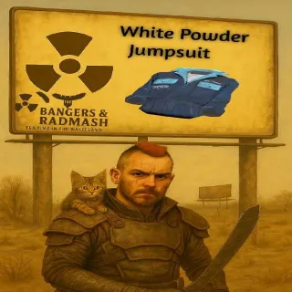 White Powder Jumpsuit